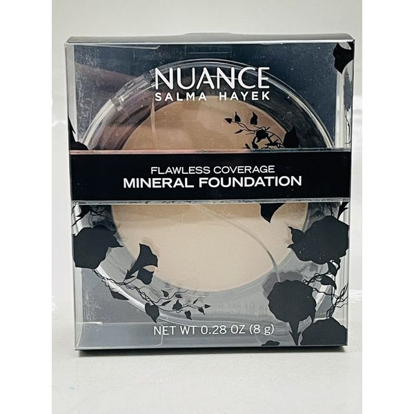 nuance salma hayek mineral foundation 225 light/medium 0.28oz