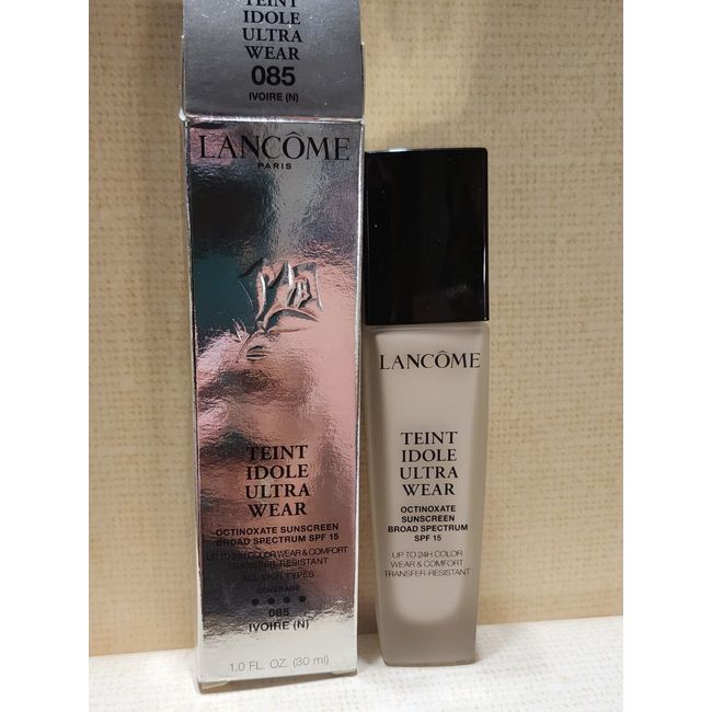 Lancôme Teint Idole Ultra 24H Foundation SPF 15 Sunscreen 085 IVOIRE Exp 12/22