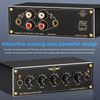 Douk Audio EQ5 Mini 5-Band EQ Preamp Stereo Analog Equalizer Portable Audio Processor for Home/Car