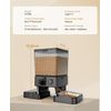 Automatic Cat Feeder for 2 Cats, 20 Cups/5L Automatic Cat Food Dispenser for Sma