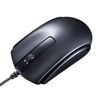 Sanwa Supply MA-BLC158BK USB Type-C Wired Mouse, Blue LED, Compatible with Windows and Mac, Black