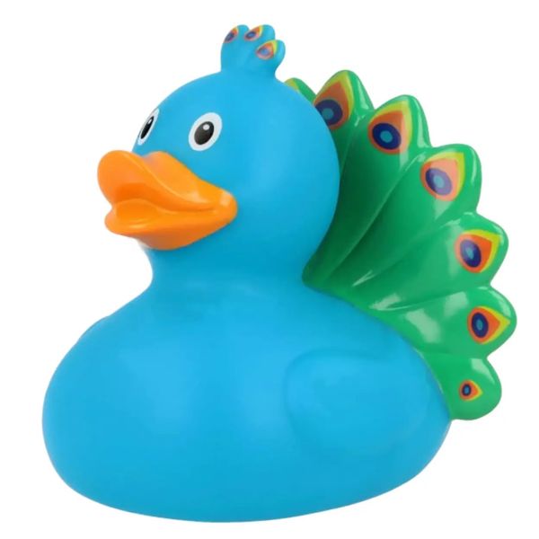 Lilalu 8.5 cm Peacock Duck Toy (Multi-Colour)