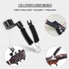 Guitar String Winder Cutter Pin Puller - 3 In 1 Multifunctional Guitar Maintenance Tool/String Peg Winder + String Cutter + Pin Puller Instrument Accessories (Style-A)