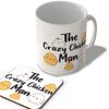 McMug - The Crazy Chicken Man - Mug and Coaster Set, Ceramic, 11fl.oz.