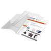 50 Thermobindemappen, weiß, Starter-Sortiment 10-25mm