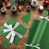 CHRORINE 60 Sheets Green Tissue Paper Christmas Tissue Paper Art Gift Wrapping Tissue Paper Bulk for DIY Crafts Decor Birthday Holiday Christmas Party（ 20 x 14.5 inches/51x37cm）
