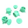eXtremeRate Mint Green Interchangeable ABXY Buttons for Nintendo Switch Pro Controller, DIY Swappable Replacement ABXY for NS Pro Controller- Controller NOT Included