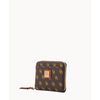 Dooney & Bourke Wallet, Gretta Small Zip Around Wallet - Brown