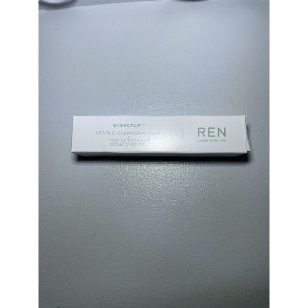 Ren Clean Skincare Evercalm Gentle Cleansing Milk .16 oz Travel Size Sample