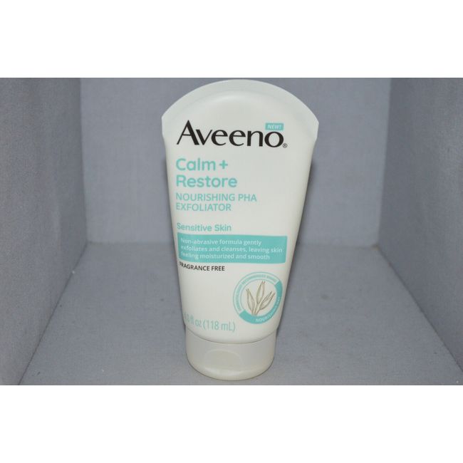 Aveno Calm + Restore Nourishing PHA Exfoliator 4oz New No Box