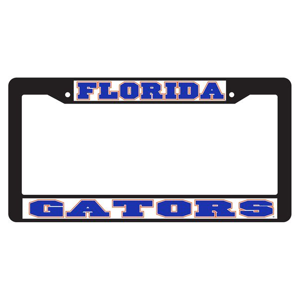 Florida Gators Plate Frame (BLACK PLATE FRAME FL GATORS (07153))
