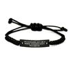 Developer Gifts from Men, I'm a Developer Just Like a Normal Developer Except Much Hotter, Adjustable Rope Bracelet, Funny Christmas Unique Gift