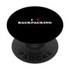 Ich liebe Backpacker - Ich liebe Backpacking PopSockets mit austauschbarem PopGrip