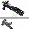 Camping Hammer Hammer Multifunction Screwdriver Pliers Multitool Claw Stainless Steel Tool with Sheath for Outdoor Accessories, 1pc