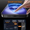 Wiaocit 3 Pack Tempered Glass Screen Protector for iPhone 16 with 3 Pack Camera Lens Protector, 9H Hardness, Bubble Free, Case Friendly