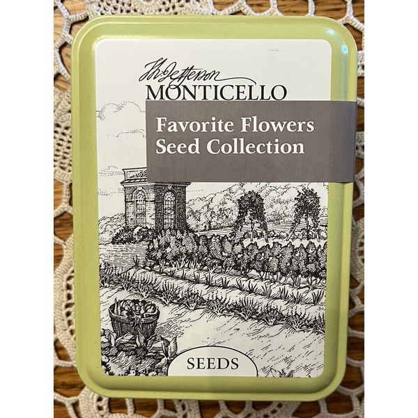 Monticello Favorite Flowers Seed Collection