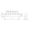 Graphite guitar Nut 41mm