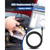 WUMZIJ USB Cable Compatible with Nexiq USB Link 2 3 Cummins Inline 7 Replace 404032, Standard USB Computer Port