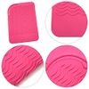 1 Pcs Heat Resistant Mat with Heat Resistant Gloves Silicone Heat Resistant Mat Portable Travel Anti-Scald Mat for Curling Irons Hair Straightener and Hair Styling Tools