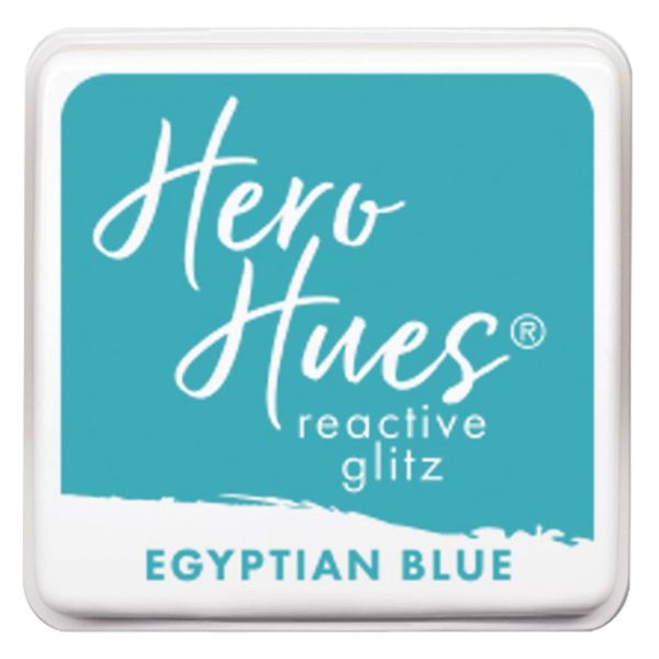 Hero Arts AF534 Egyptian Blue Reactive Glitz Ink