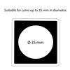 Lighthouse Square coin capsules QUADRUM, inner diameter 35 mm