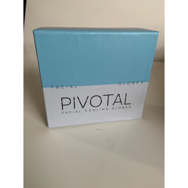 PIVOTAL 'Facial Glass Cooling Globes'...for Puffy Facial Areas...NEW IN BOX