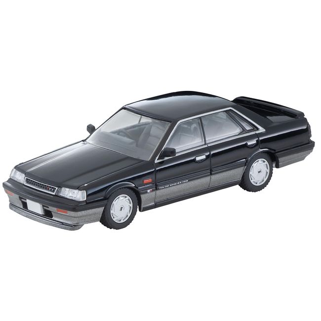 TOMYTEC Tomica Limited Vintage Neo 1/64 LV-N301b Nissan Skyline 4-Door HT GTS Twin Cam 24V Black/Silver 87 Year Finished Product