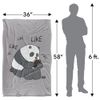 We Bare Bears Like Like Like Silky Touch Super Soft Throw Blanket, 36"x58"