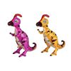 Pink Saurolophus 3D Dinosaur Foil Balloon, 66cm (2 pack)