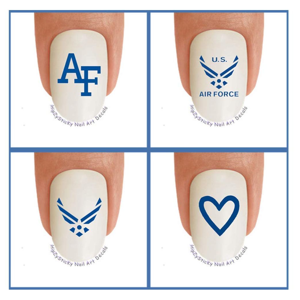 : Dallas Texas Hockey Waterslide Nail Art Decals - Salon Quality  : Beauty & Personal Care