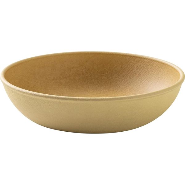 Cano Earth Color Antibacterial Round Plate S, Ivory