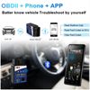 OBD2 Scanner Code Reader Bluetooth Auto Diagnostic Tool Engine Light Check V1.5