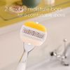 Gillette Venus ComfortGlide Coconut with Olay Razor Blades Women, Pack of 6 Razor Blade Refills with a Touch of Olay Moisture