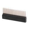AMONIDA 40 Pin Female Pin Headers, Ideal Socket Connector for PCB, Integrated Circuit, RPi, Breadboard, Compatible with Personal Computer