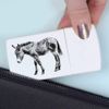 'Donkey Standing Side View' Pill Box with Tablet Splitter (PI00034362)