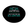 Use That Line As A Jump Rope Exercise Jump Rope PopSockets Swappable PopGrip