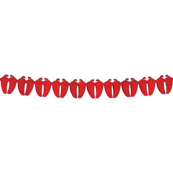 Chili Pepper Garland Party Accessory (1 count) (1/Pkg)