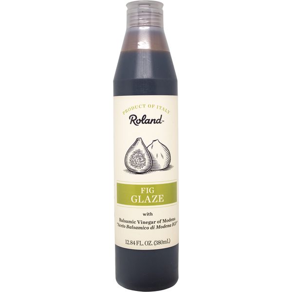 Roland Foods Fig Balsamic Vinegar Glaze of Modena, Specialty Imported Food, 12.84-Ounce