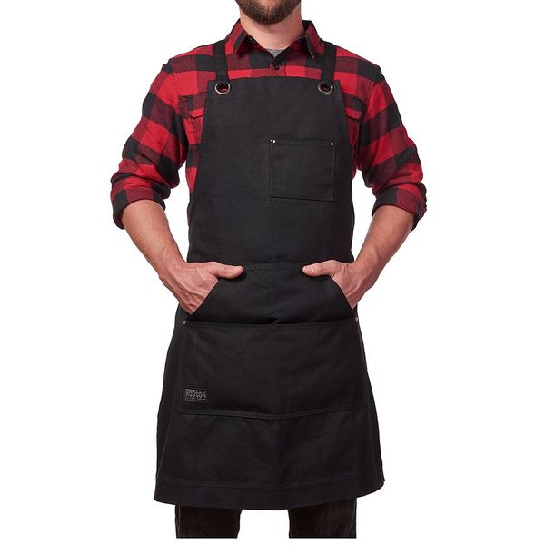 Hudson Durable Goods - Waxed Canvas Work Apron - 16 oz  [BRAND DIRECT]