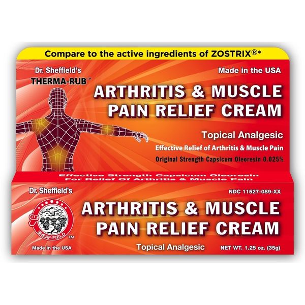 Dr. Sheffields Arthritis & Muscle Pain Relief, Therma Rub