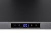 30in Wall Mount Range Hood 3-Speed Touch Control 350CFM Vented Black Easy Clean