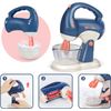 Pretend Play Kitchen Appliances Toy Set with Coffee Maker Machine,Blender, Mixer