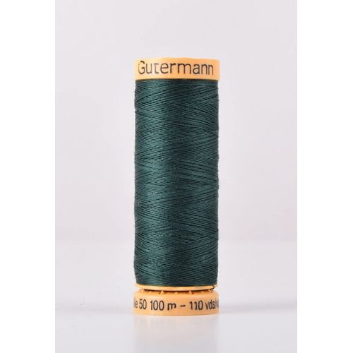 Gutermann Natural Cotton 100m Quilting Sewing Machine Sewing Thread Green - 8113