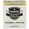 SOAPGIRL Peppermint Poppyseed Soap, 4 OZ
