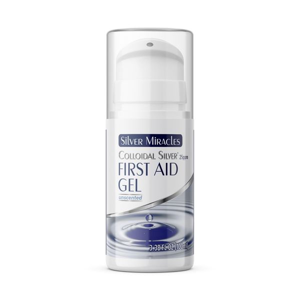 Colloidal Silver Gel Pump bottle - by Silver Miracles MANUFACTURER DIRECT
