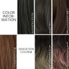 Brightlele f094-RTN Ponytail Gradient Hair Extensions, Natural Hair Extensions, Ponytail Wig