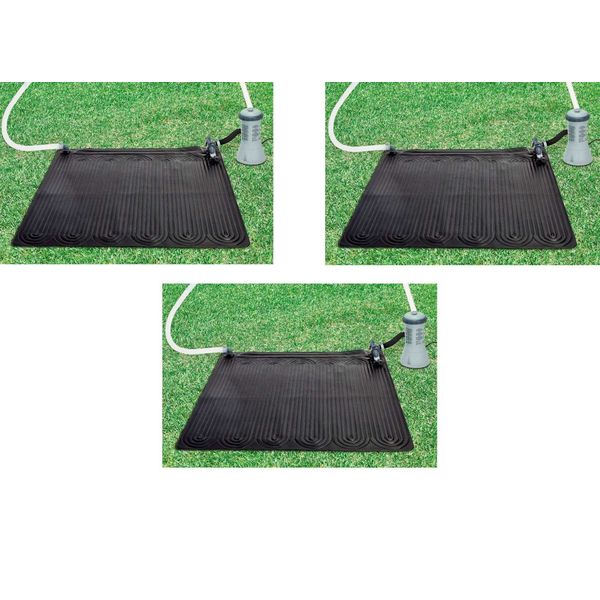 Intex Offerta 3 Panels Solar Panel Thermal Water Heater Swimming Pool 28685