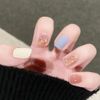 24pcs Romantic Nail Tips Sequins Various Combination