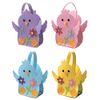 PaulStore Easter Felt Chick Bag - Treasure Hunt Easter Egg Kids Fun Children Handle (Blue)