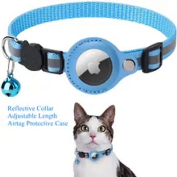 Pet GPS Tracker Airtag Case Collar with GPS Bluetooth 5.0 Tracker Included